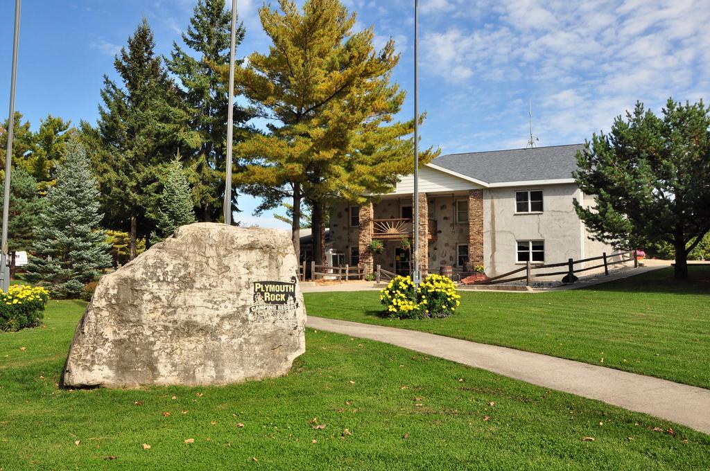 Plymouth Rock Camping Resort Deluxe Cottage Elkhart Lake Exteriér fotografie